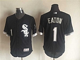 Chicago White Sox #1 Adam Eaton Black 2016 Flexbase Collection Stitched Jersey,baseball caps,new era cap wholesale,wholesale hats